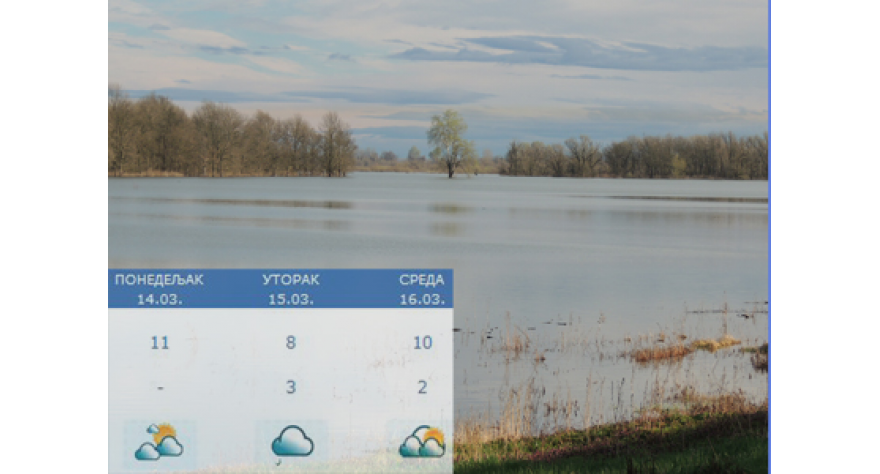 Sava u opadanju